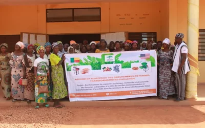 Renforcement de capacité technique des femmes transformatrices d’arachides dans la commune de Kouandé
