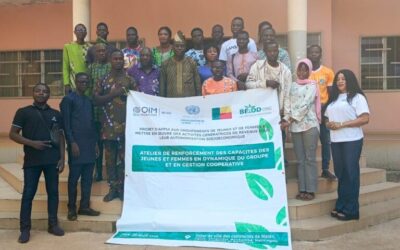 NATITINGOU : RENFORCEMENT DES CAPACITÉS DES JEUNES ET FEMMLES EN DYNAMIQUE DU GROUPE ET EN GESTION COOPÉRATIVE
